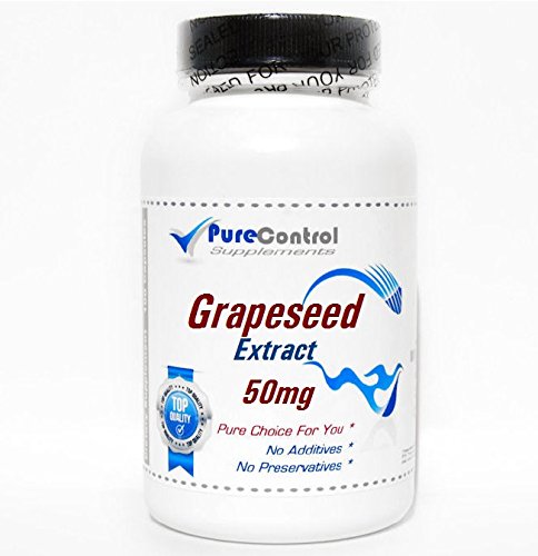 PureControl Supplements Grapeseed Extract 50mg 200 Capsules