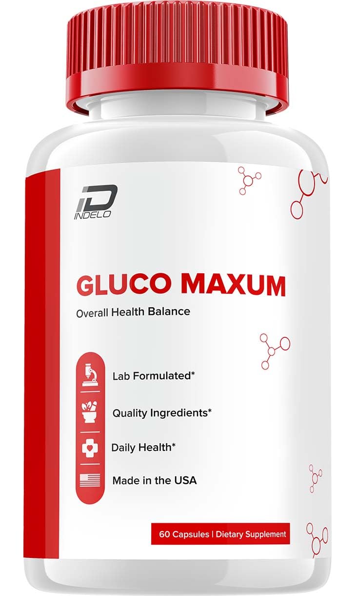 Indelo Gluco Maxum Capsules, 60 Count