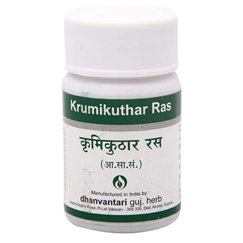 Generic Krimikuthar Ras Dhanvantari Tablet 120 Tablets