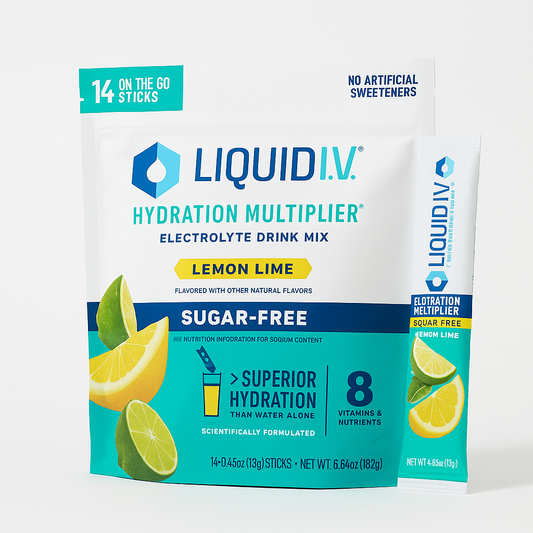 Liquid I.V. Sugar Free Hydration Electrolytes Powder, 14 Count