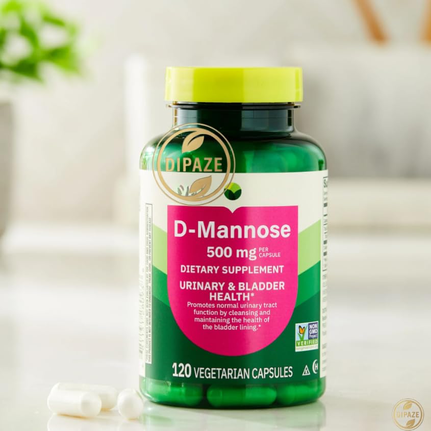 Generic D-Mannose 500 mg Dietary Supplement Capsules 120