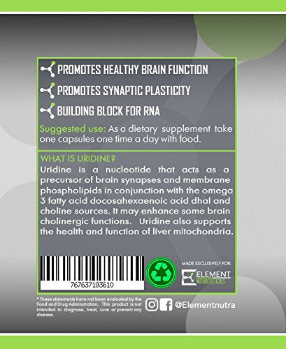 Element Nutraceuticals Choline Vitamin Tablet, 60 Tablets