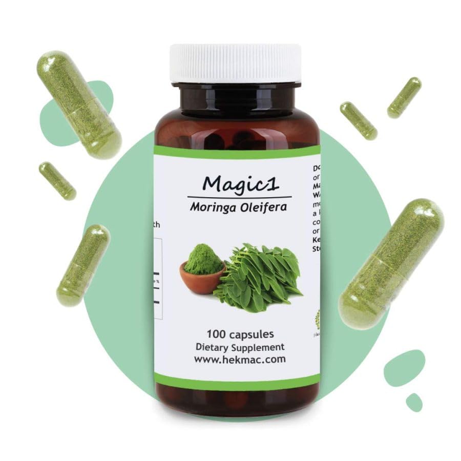 Hekma Center Moringa Oleifera Leaves Capsules 100