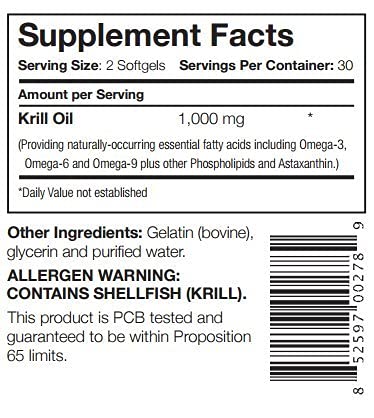 Captains Krill Oil Softgel 2-Pack