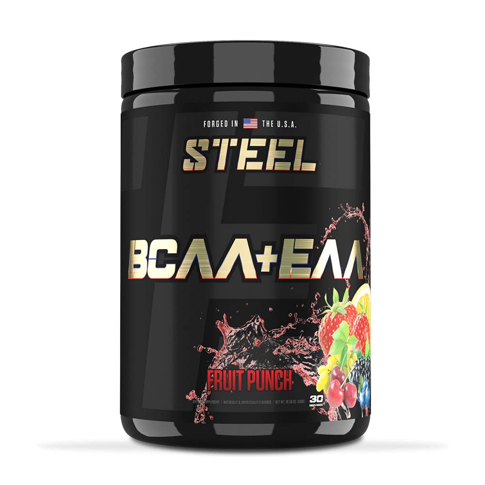 Steel Supplements High Performance BCAA EAA Powder 16