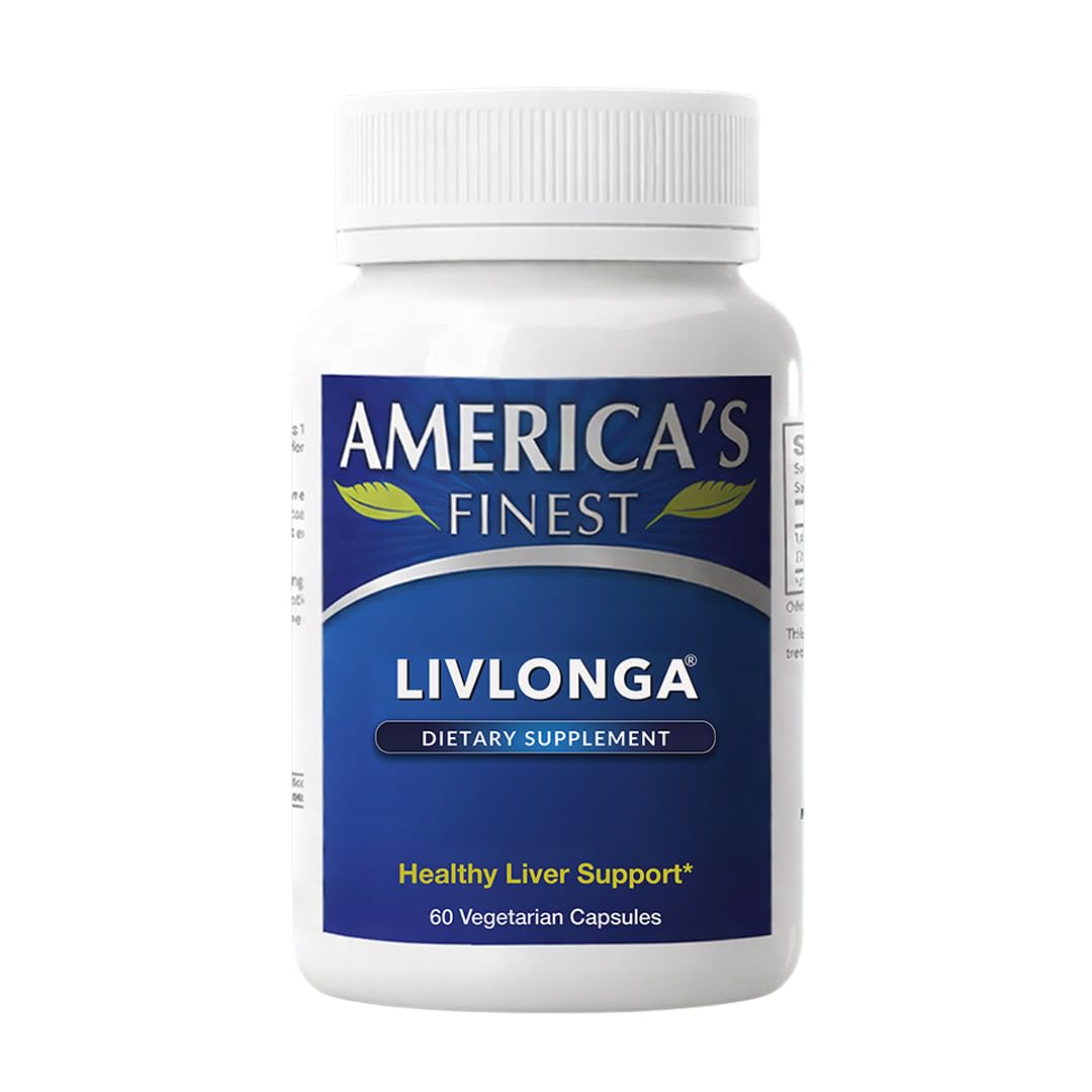 AFI AMERICA's FINEST INC LivLonga Liver Support Supplement 60 Capsules
