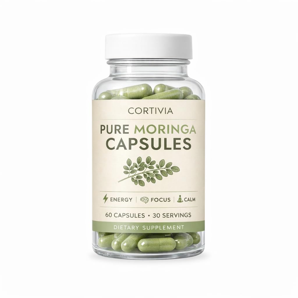NIVELLE Cortivia Moringa Capsules, 60 Capsules