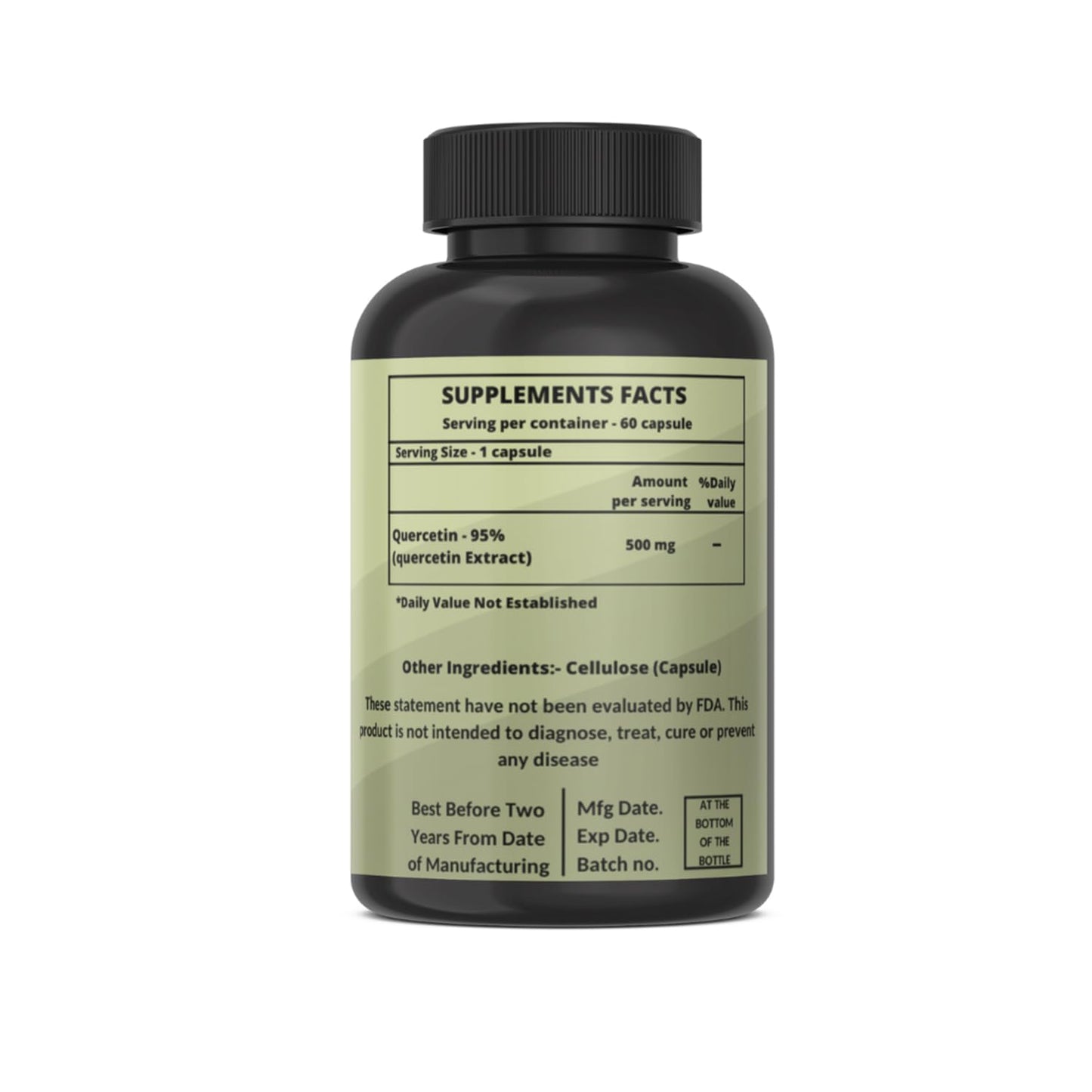 Heroot Quercetin Extract Capsules 60 Count