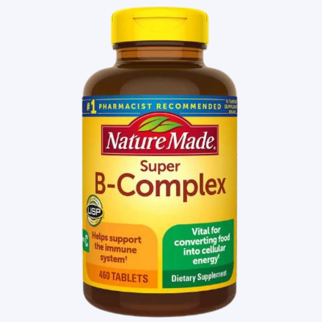 MEIN HAUS Nature Made Super B Energy Complex Tablets, 460 Tablets