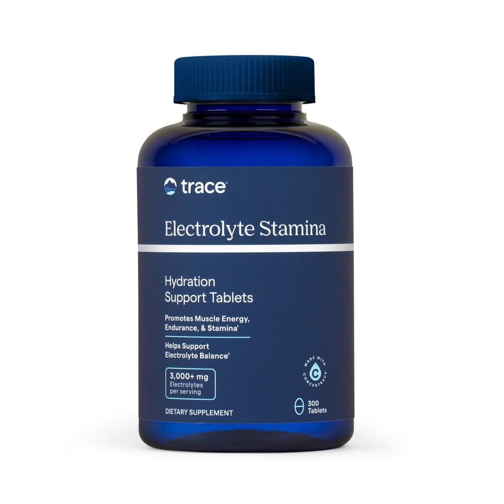 Trace Minerals Electrolyte Stamina Tablets, 300 Tablets