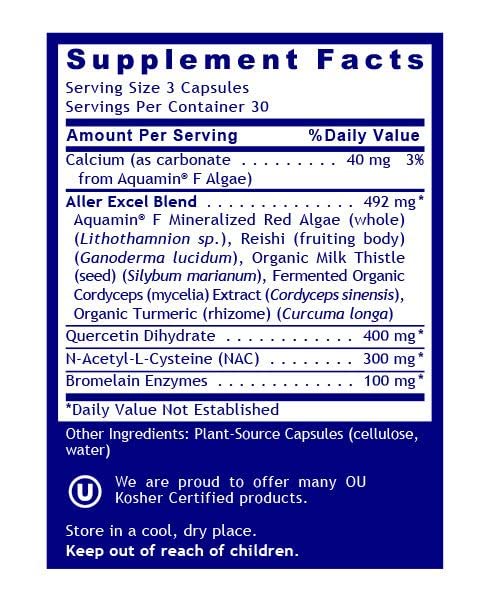 Quantum Nutrition Aller Plus Capsule, 90 Count