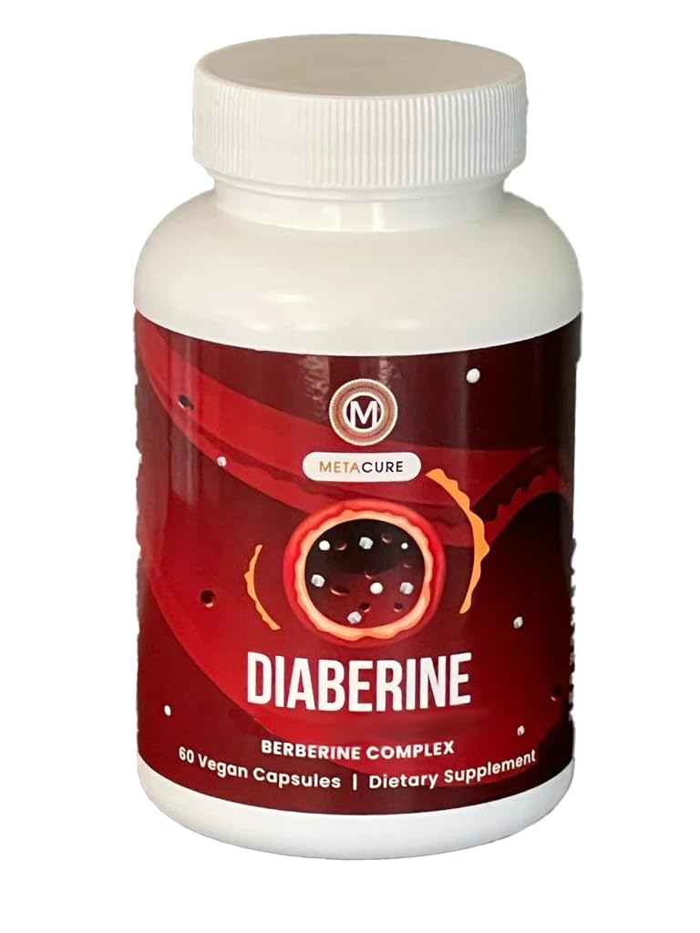 Metacure Berberine+500mg Capsule, 60 Count