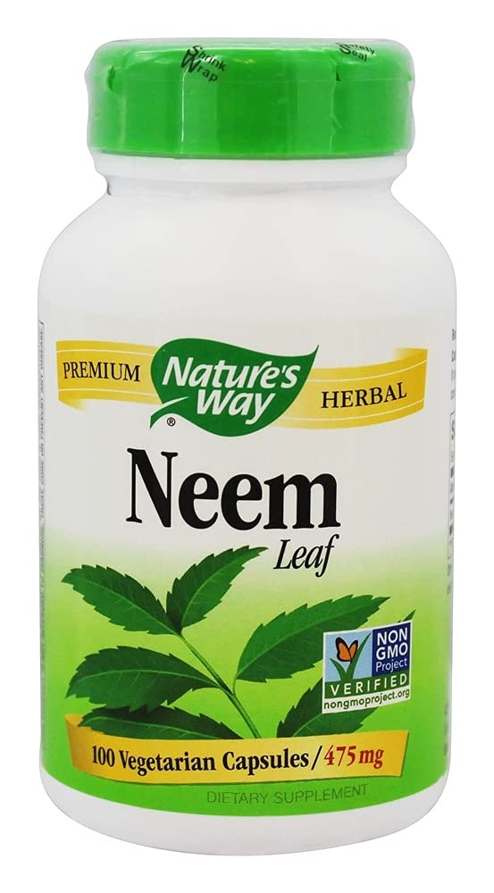 Nature's Way Neem Leaf Capsules 100 Count