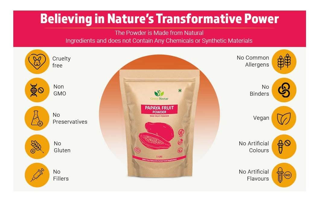 Generic Papaya Fruit Extract Powder