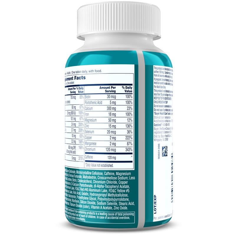 ONE A DAY Women's Active Metabolism Daily Essential Multivitamin Tablets, 240 Count