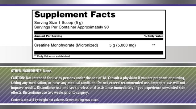 Amazing Nutrition Micronized Creatine Monohydrate Powder, 1 lb