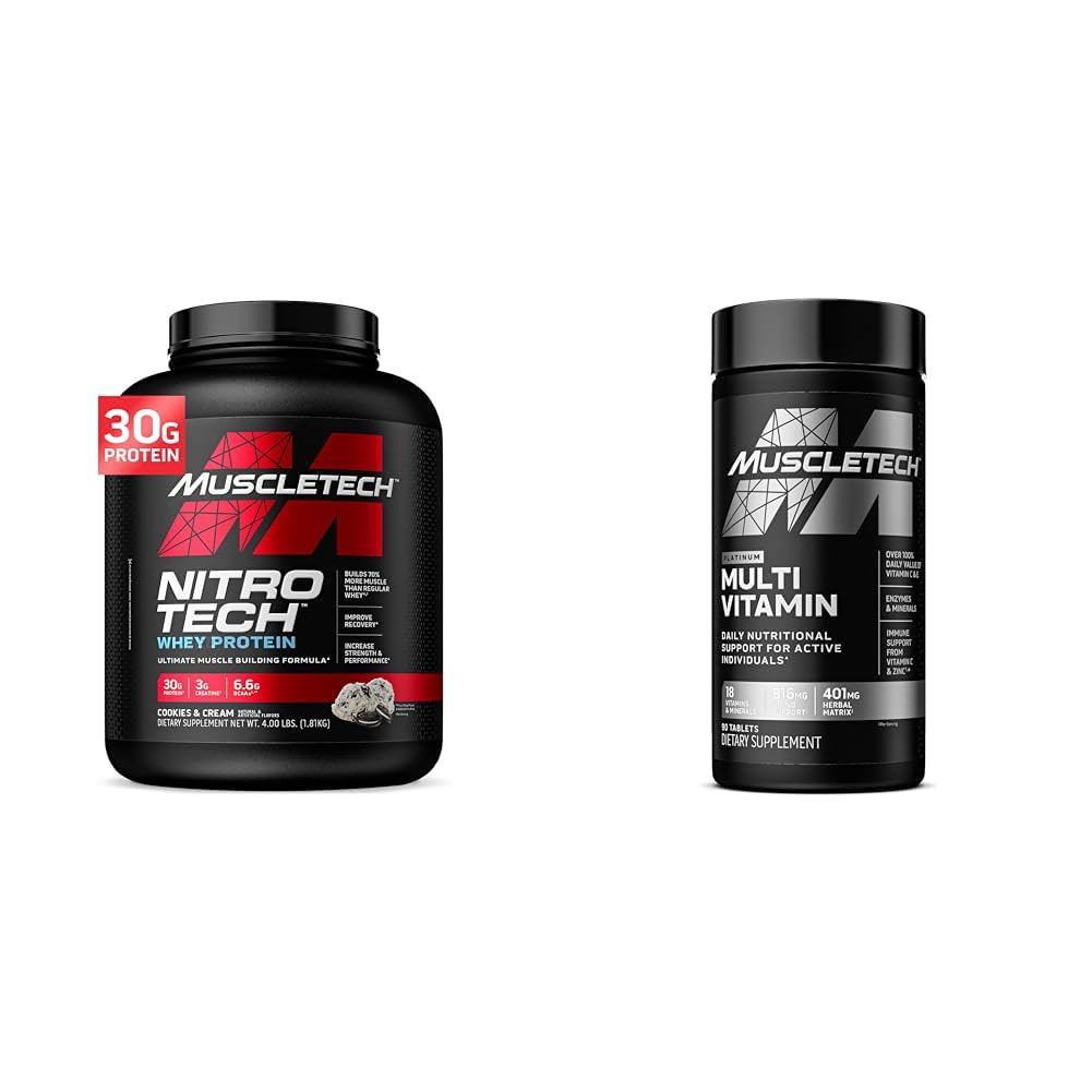 Muscletech Nitro-Tech Whey Protein Powder