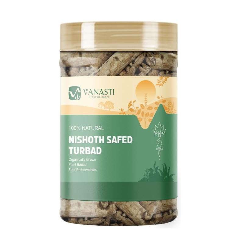 VANASTI Nishoth Safed Ipomoea Turpethum White Nishoth Powder 3.52 Ounce