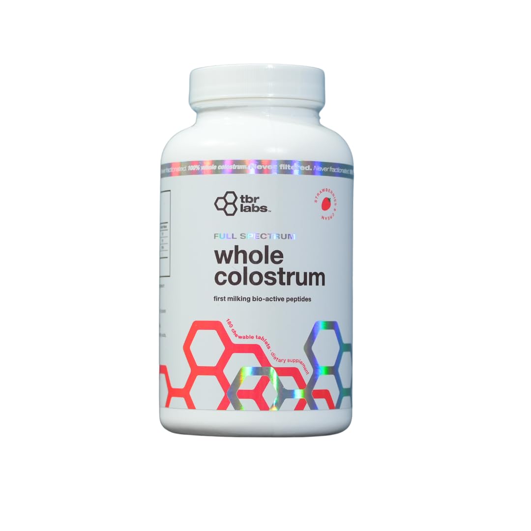 TBR Labs Bovine Colostrum Powder Tablets 180 Tablets