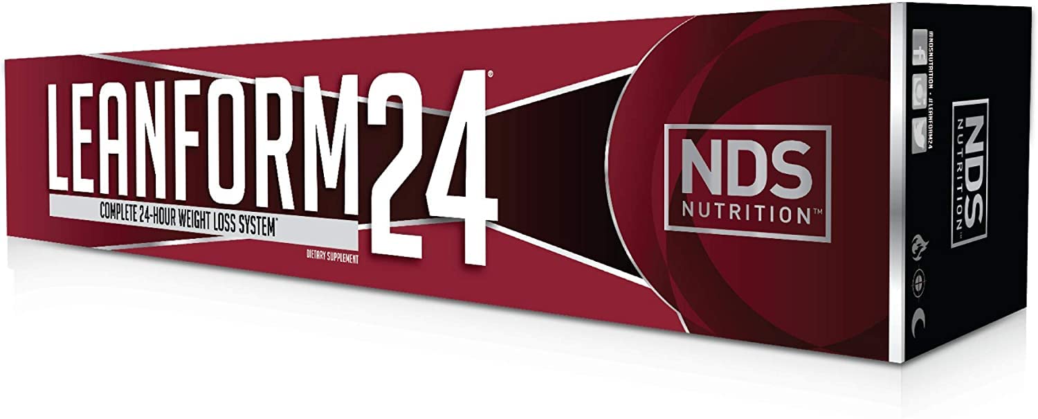 LeanForm24 NDS Nutrition Complete Diet Kit Weight Loss - Decrease Appetite and Energy Booster - L-Carnitine and CLA 90 Capsules