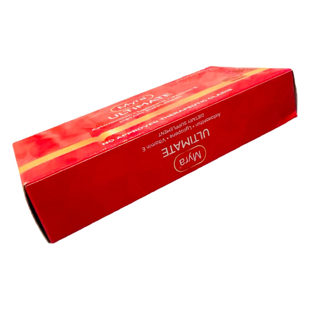 Generic Myra Utimate with Astaxanthin, Lycopene and Vitamin E Softgel 1 Count