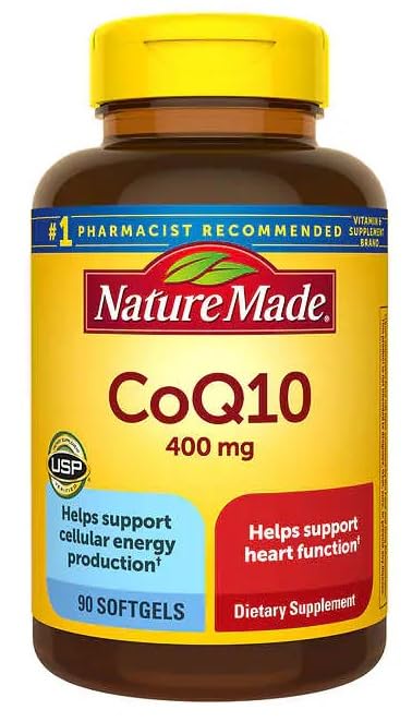 Generic CoQ10 400 mg Softgels, 90-count