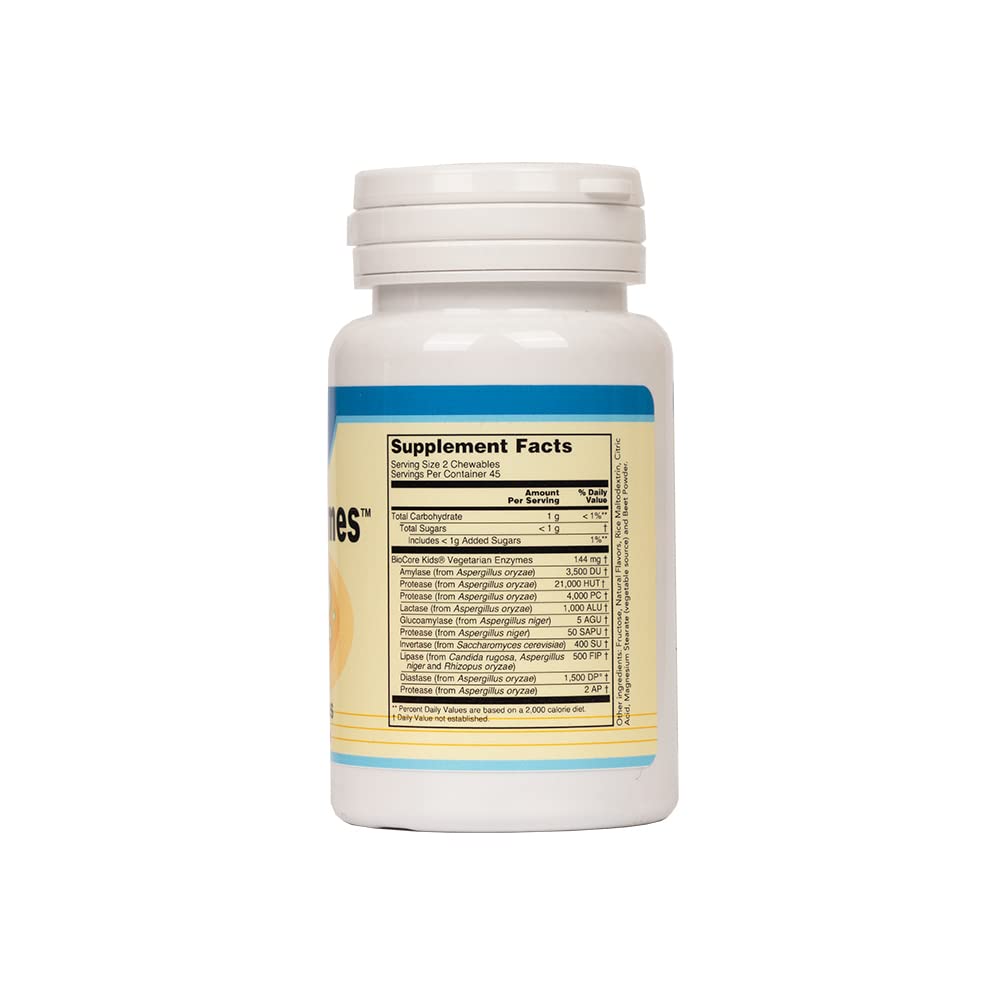 Best in Nature ChewyZymes Chewable Digestive Enzymes Supplement 90 Chewables