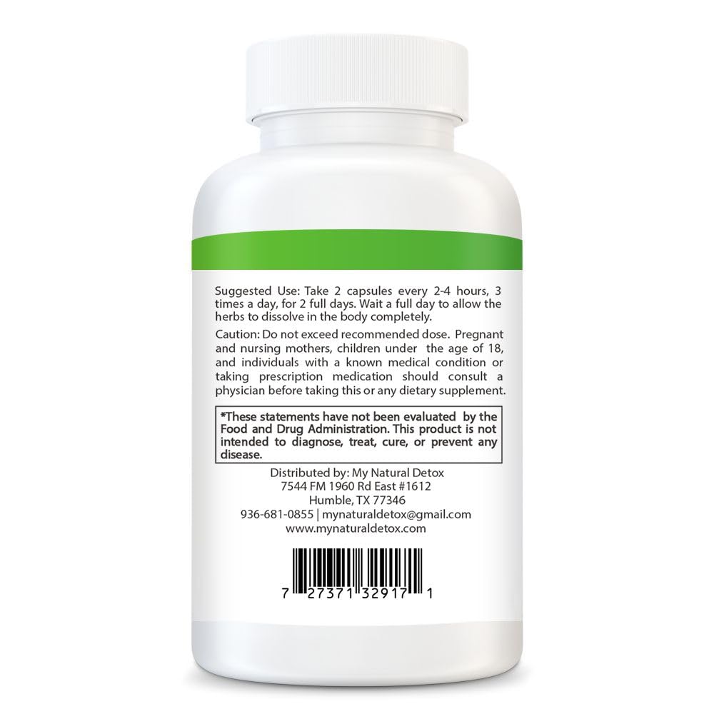 MyNaturalDetox Clean Slate Pro Detox & Cleanse Capsule, 20 Count