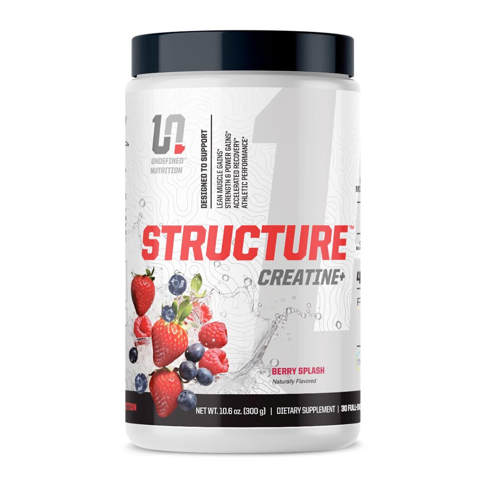 Undefined Nutrition Structure Creatine+ Powder 10.6 Ounce