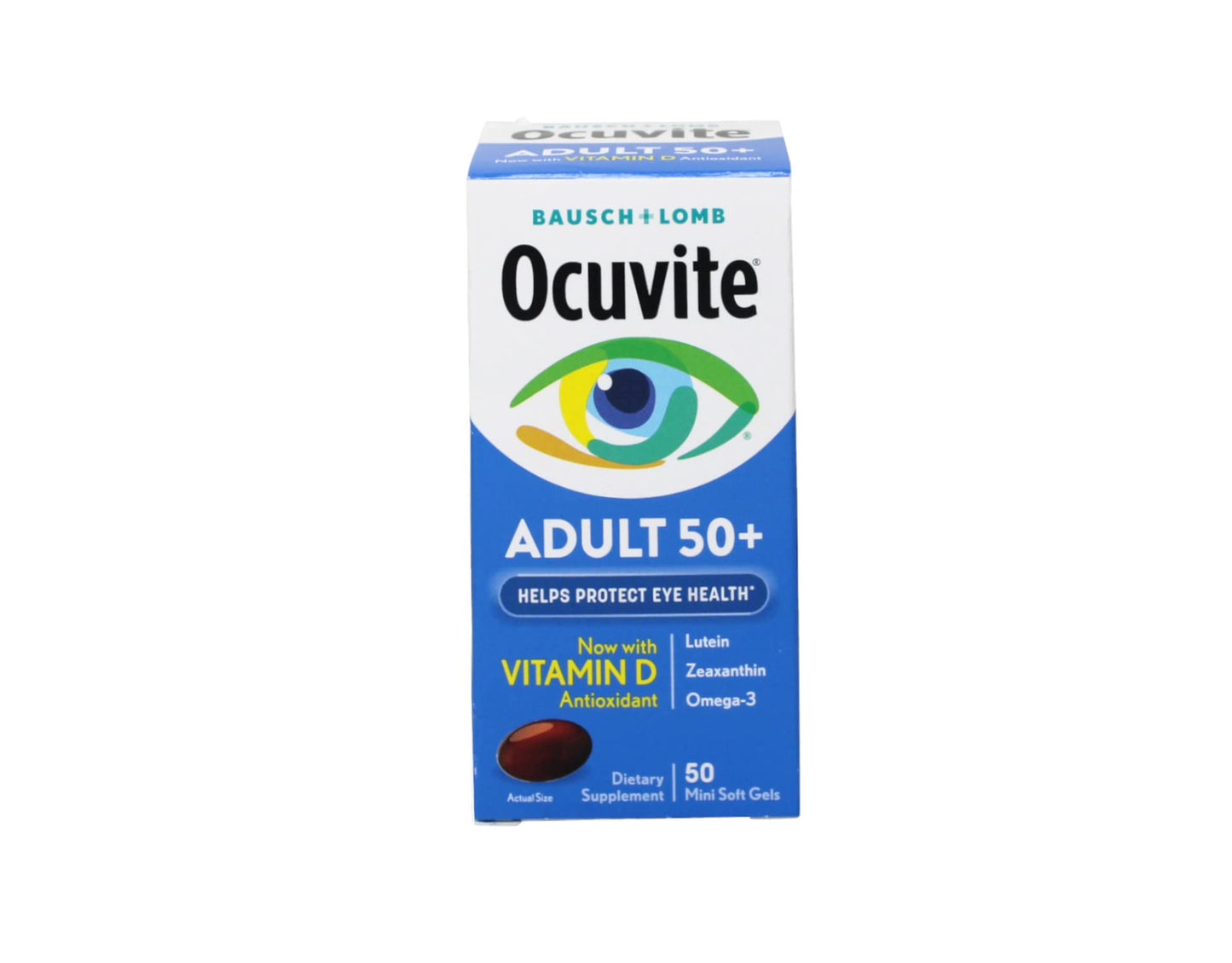 Ocuvite Eye Vitamin Adult 50+ Formula Softgels, 150 Count