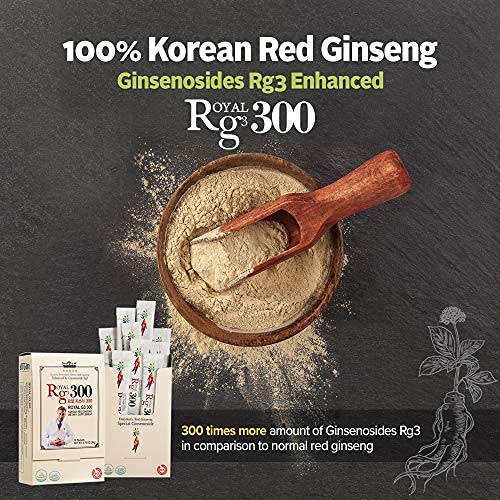 BTGIN Premium RG3 300 Korean Red Ginseng Powder 0.12