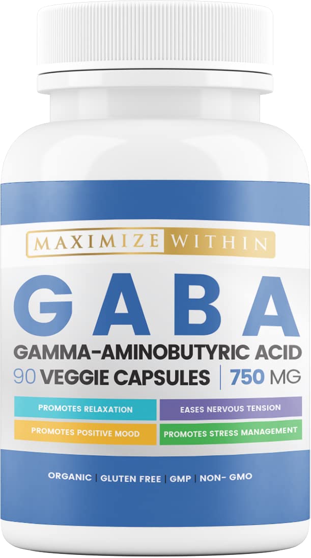 Maximum Slim GABA Gamma-Aminobutyric Acid Capsule, 1 Count