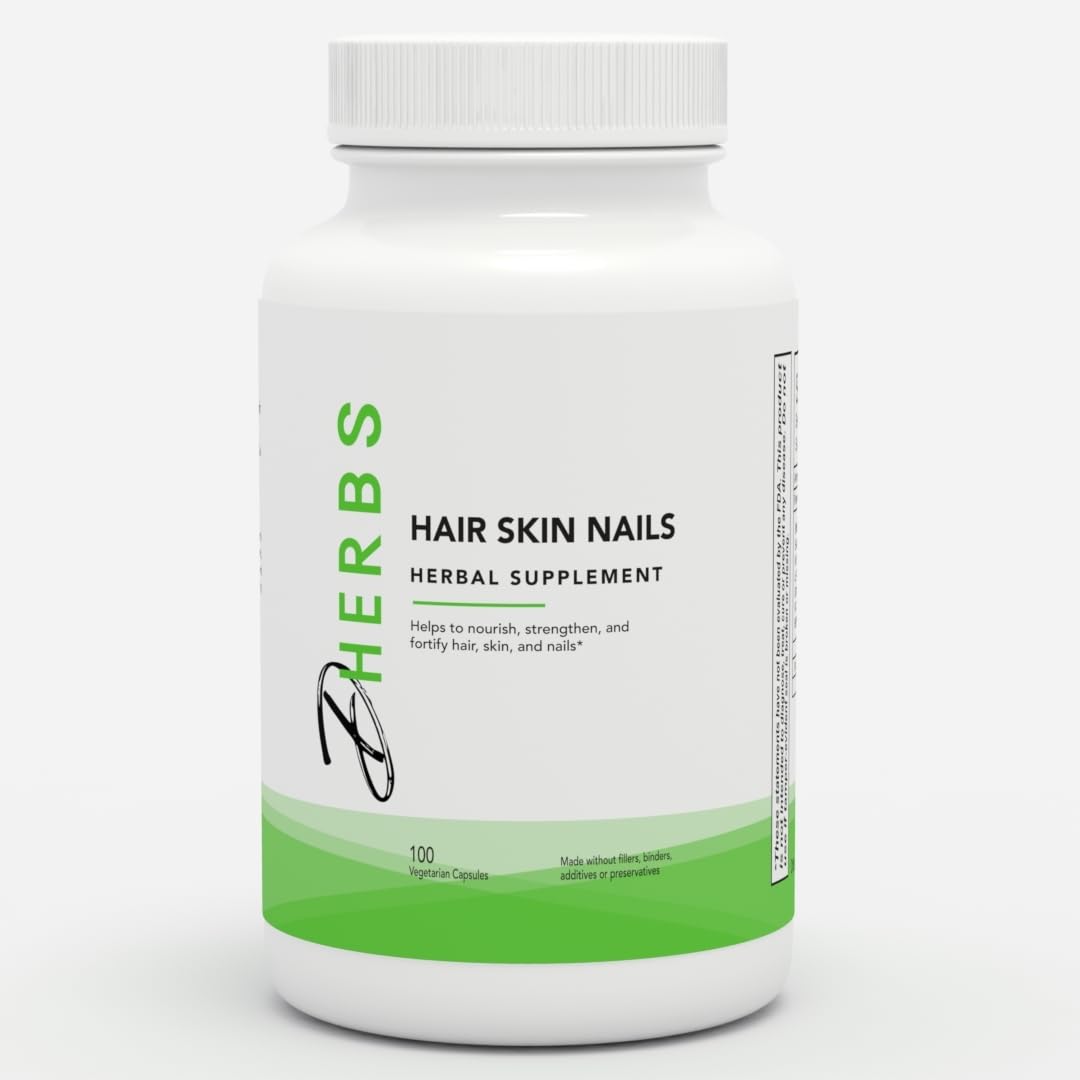 Dherbs Hair Skin Nails Capsules 100 Count