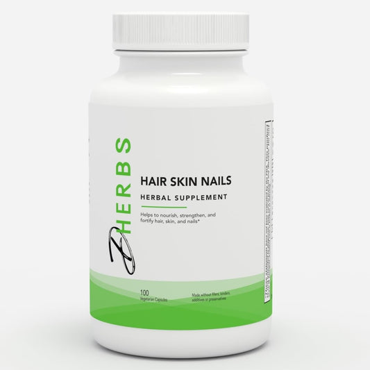Dherbs Hair Skin Nails Capsules 100 Count