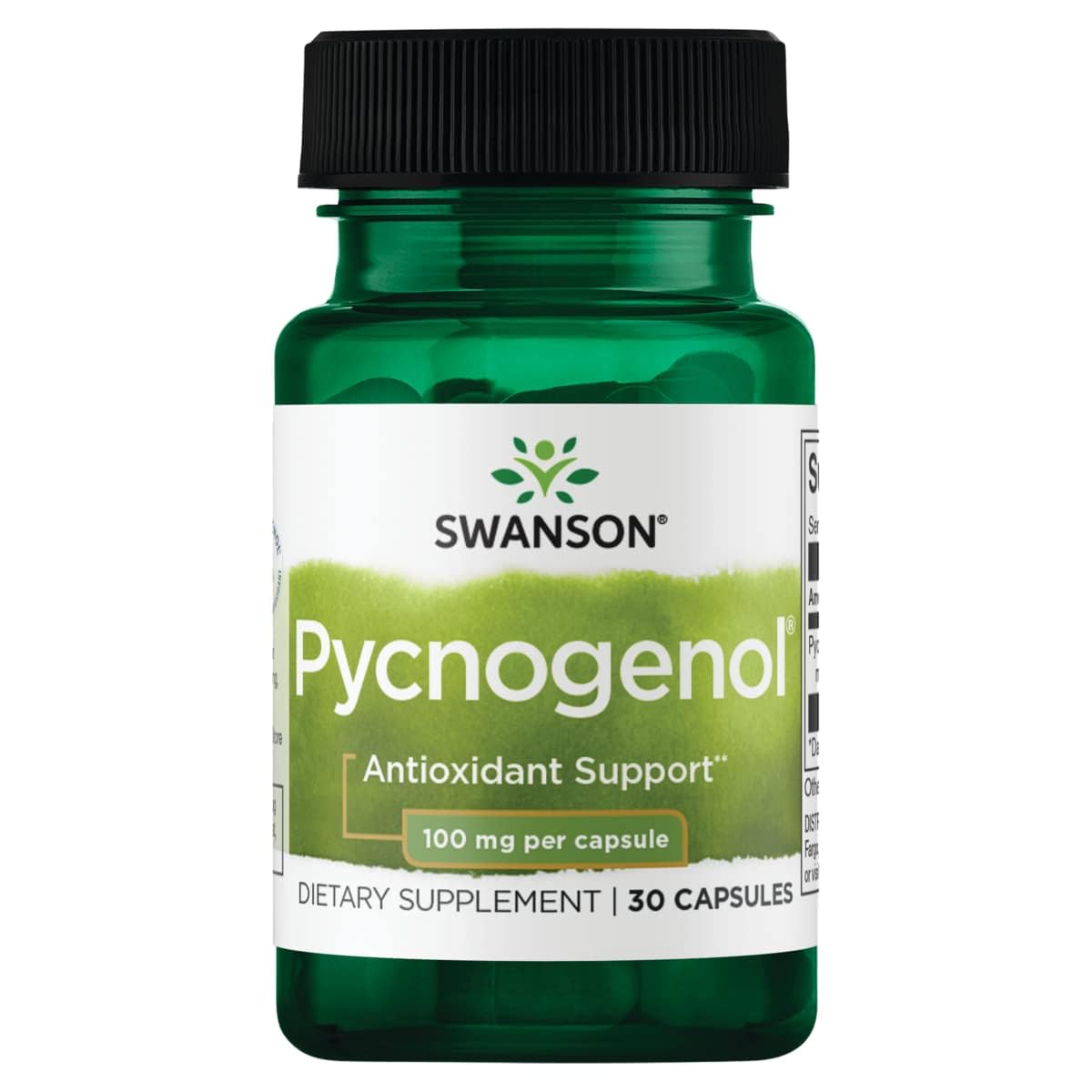 Swanson Pycnogenol 100 Milligrams, 30 Capsules