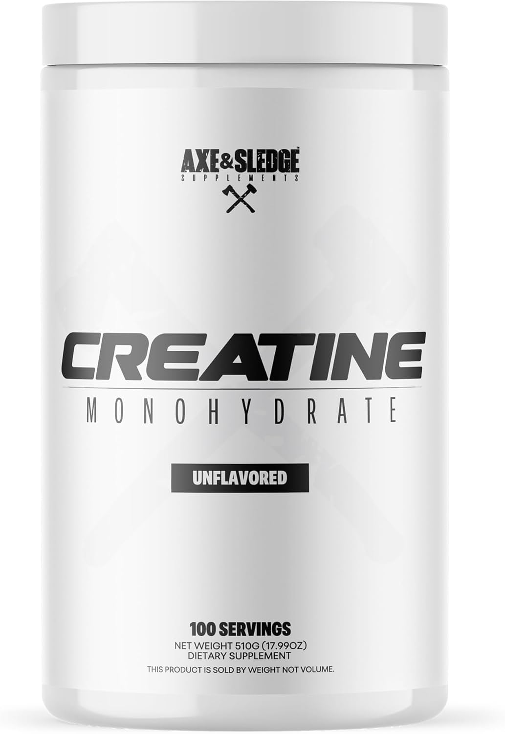 Axe & Sledge Basics Creatine Powder 100 Servings