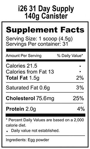 Unknown i26 Hyperimmune Egg Immune System Support - 31 Day Supply Powder 1