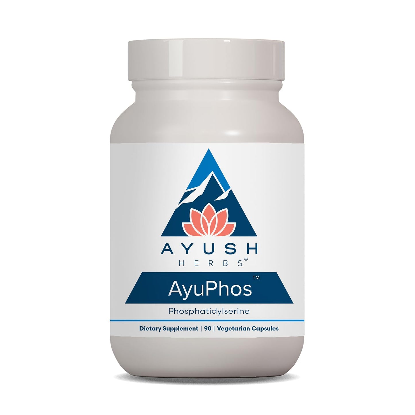 Ayush Herbs AyuPhos Brain & Memory Support Capsules 90 Count