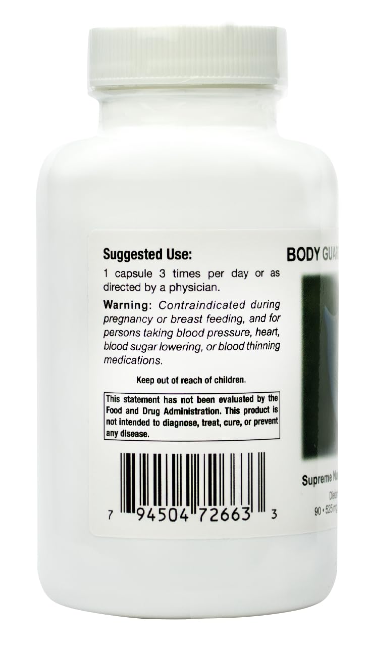 Supreme Nutrition Products Body Guard Supreme Capsule 90 Count