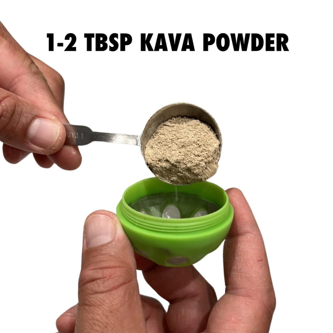 Kavafied Aluball Kava Maker Starter Kit Powder, 3-Piece Set, 1 Kit