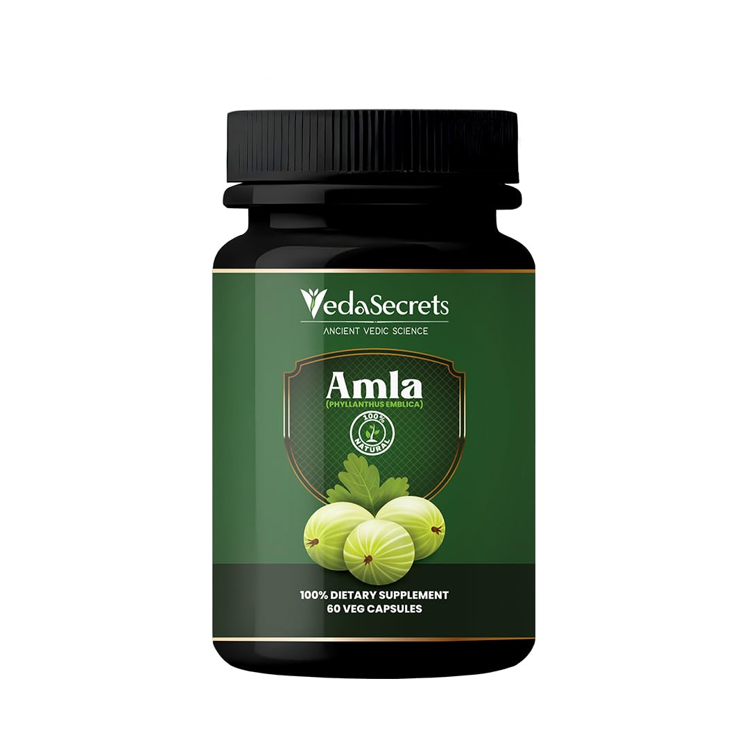 VedaSecrets Amla Capsules 60 Count