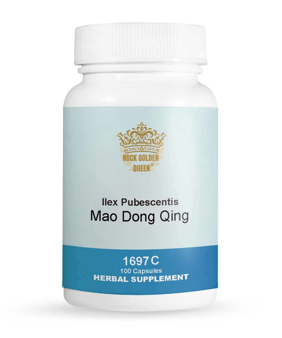 Rock Golden Queen Mao Dong Qing, Pubescent Holly Root (Raw) Capsules, 100 Count