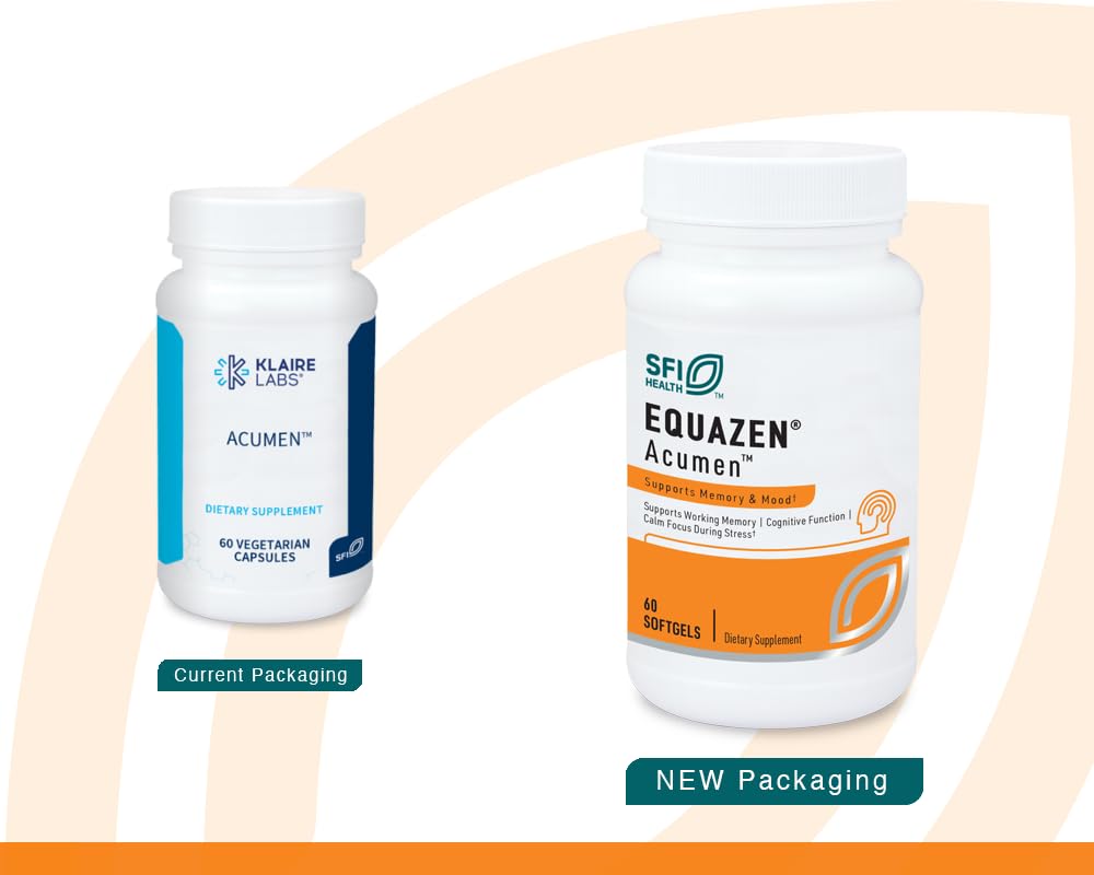 SFI Health Acumen Cognitive Support with Bacopa Monnieri Extract Capsules, 60 Capsules