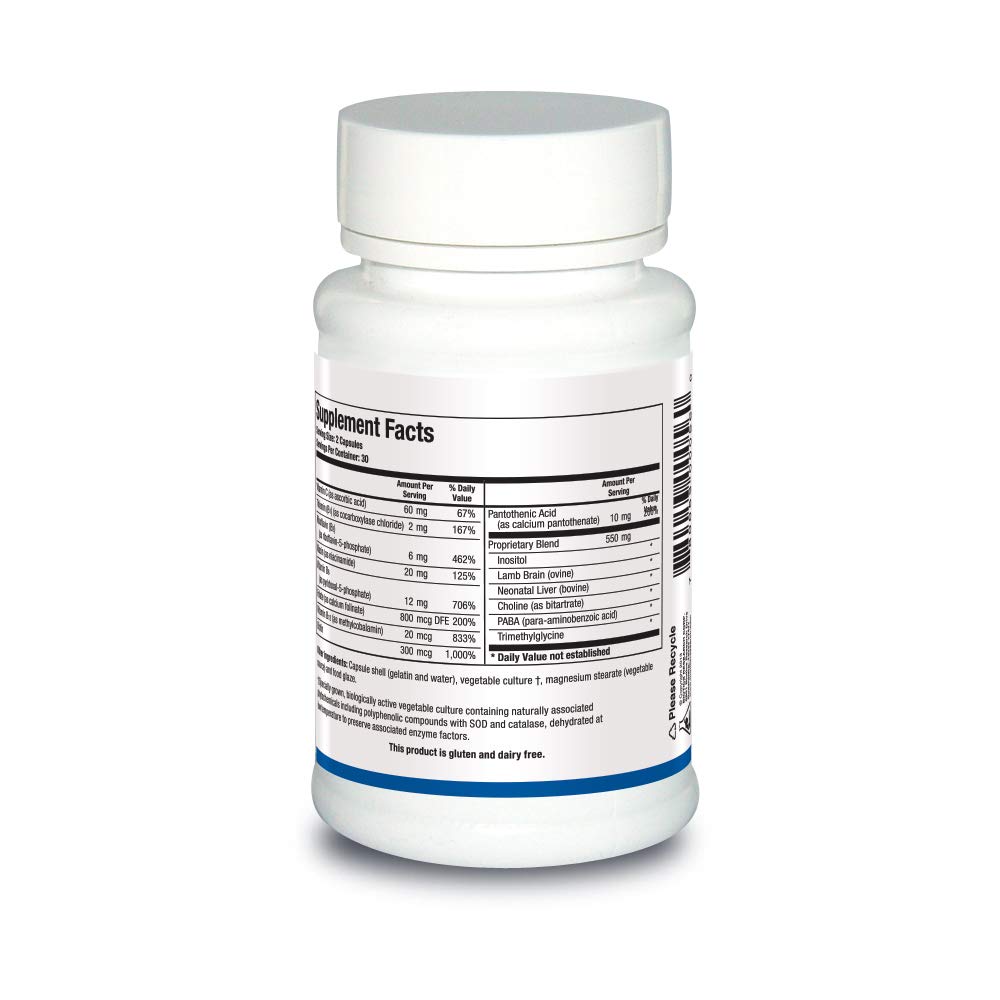 BIOTICS RESEARCH Bio GGG B B Complex Capsules 60