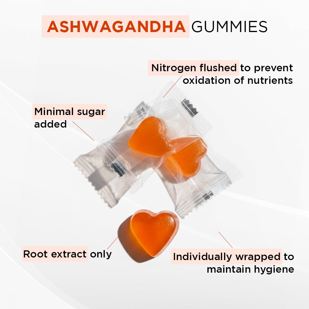 ITADAKIMASU Ashwagandha & Vitamin D Gummies, 60 Count