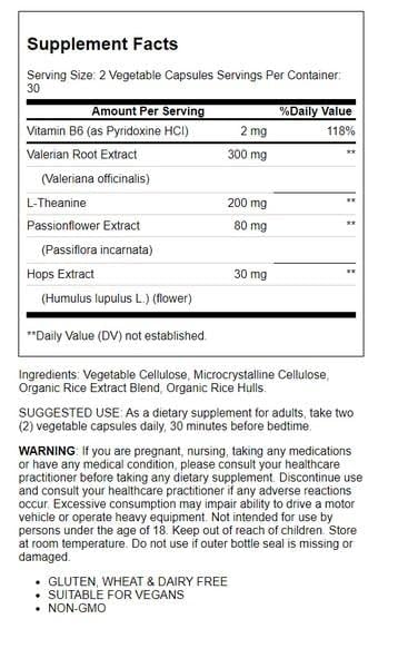 Solgar Sleep & Stress Support Capsule, 60 Capsules