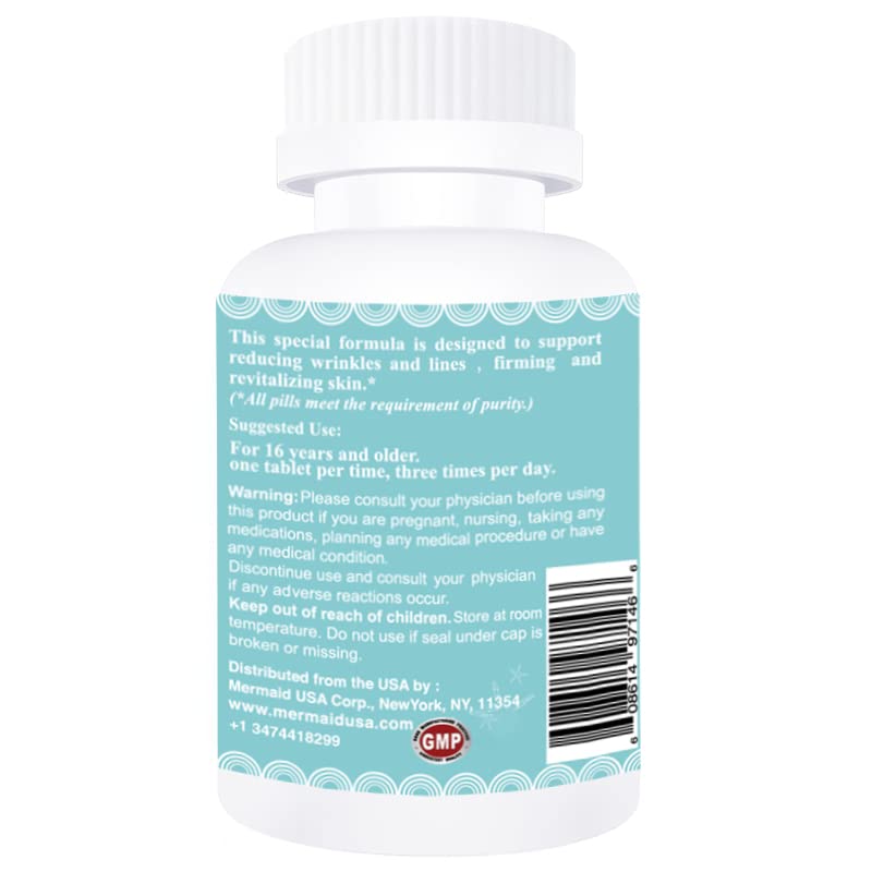 M.U Hyaluronic Acid Anti Aging Supplement Capsule, 90 Count