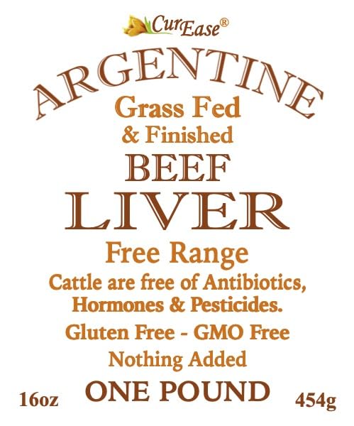 CurEase Argentine Grass Fed Beef Liver Powder, 16 oz