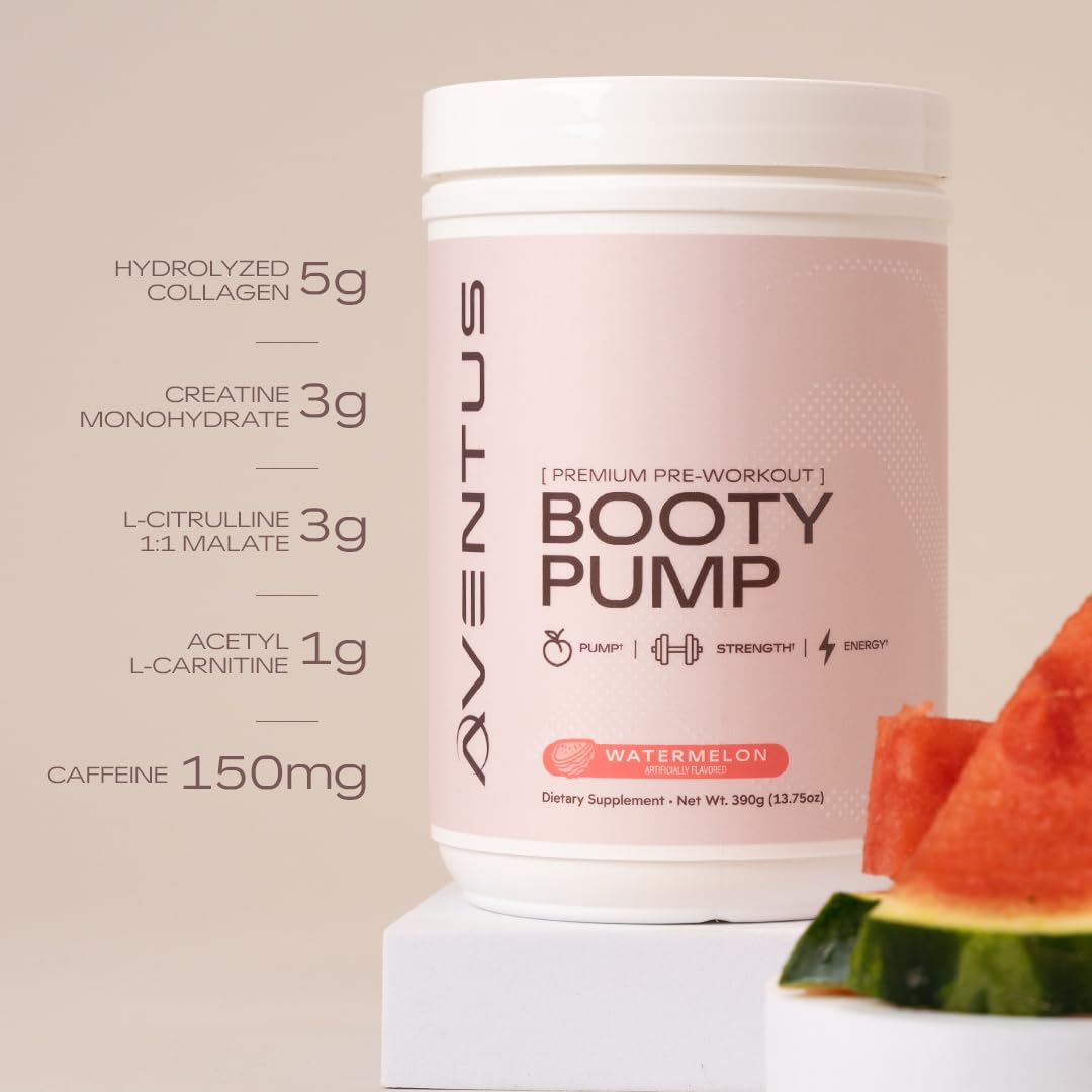 Aventus Booty Pump Pre-Workout Powder 13.75 oz