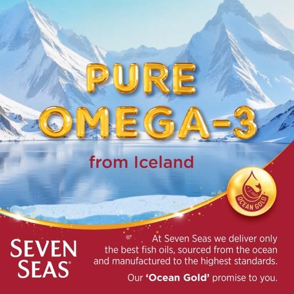 Seven Seas Seacod Cod-liver Oil Capsules 100 Capsules
